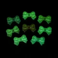 KOK302 Koraliki akrylowe KOKARDKA kokardki 17mm opalizujące pastelowe 10szt mix