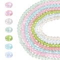 RON10 Koraliki szklane RONDELLE OPONKA OPONKI 6mm pastelowy mix 20szt