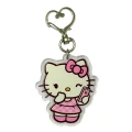 BHM110 Brelok breloczek akrylowy hand made pleksa Hello Kitty kotek telefon różowy