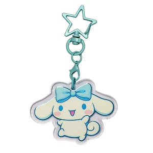 BHM113 Brelok breloczek akrylowy hand made pleksa Cinnamoroll kawaii niebieski