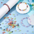KOK308 Koraliki akrylowe 7mm Oko Proroka oczka Nazar mix 10szt