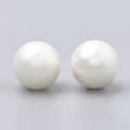 KOK309 Koraliki akrylowe kule kulki mix perłowe 10mm 30szt