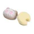 ZAW547 Zawieszki akrylowe zestaw drukowane pastelowe print jelly cat 6szt
