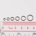 OGK12 Zestaw kółka OGNIWA montażowe ogniwka kółeczka 1600szt organizer gunmetal grafitowe