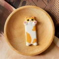 ZAW563 Zawieszka z żywicy XL długi kotek long baton jelly cat 1szt rudy