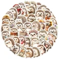 W271 Naklejki winylowe STICKER bomb WLEPY wlepki jeżyk jeże jesień 50szt