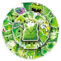 W272 Naklejki winylowe STICKER bomb WLEPY wlepki kotek UFO glorp 50szt