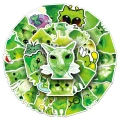 W272 Naklejki winylowe STICKER bomb WLEPY wlepki kotek UFO glorp 50szt