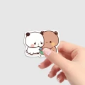 W274 Naklejki STICKER BOMB WLEPY wlepki Bubu &amp; Dudu misie 50szt