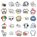 W275 Naklejki STICKER BOMB WLEPY wlepki Basilleaf kotek kot 50szt