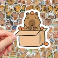 W276 Naklejki STICKER BOMB WLEPY mini wlepki kapibara kapibary 50szt