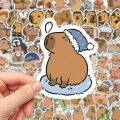 W276 Naklejki STICKER BOMB WLEPY mini wlepki kapibara kapibary 50szt