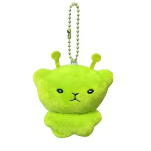 BRE55 Brelok breloczek Glorp Alien Cat kotek UFO miękka puszysta zawieszka kawaii