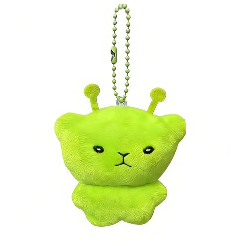 BRE55 Brelok breloczek Glorp Alien Cat kotek UFO miękka puszysta zawieszka kawaii