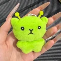 BRE55 Brelok breloczek Glorp Alien Cat kotek UFO miękka puszysta zawieszka kawaii