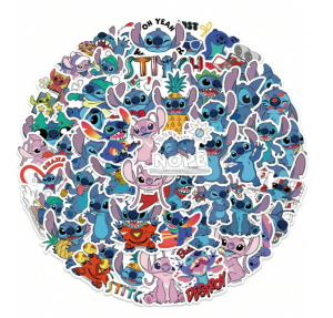 W49 Naklejki STICKER BOMB WLEPY wlepki STITCH i LILO KRESKÓWKA laptop 50szt