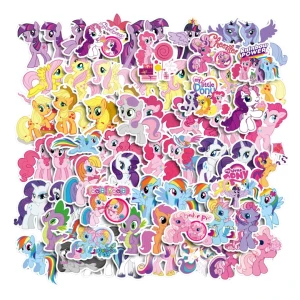 W69 Naklejki STICKER BOMB WLEPY wlepki JEDNOROŻEC UNICORN KONIK PONY 68szt