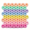 Koraliki kulki oponki akryl 9mm warkoczyki bransoletki pony bead