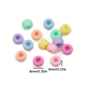 Koraliki kulki oponki akryl 9mm warkoczyki bransoletki pony bead