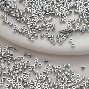 FDB86 koraliki seeds rurka walec szklane galwanizowane japońskie 1,6mm 1000