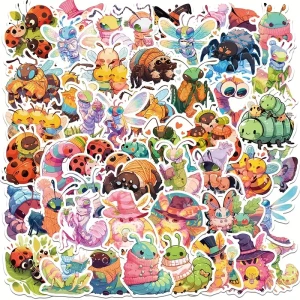 W116 Naklejki STICKER BOMB WLEPY wlepki OWADY ZABAWNE KRESKÓWKA 50szt