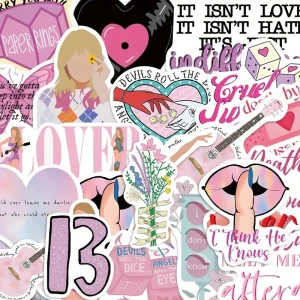 W132 Naklejki STICKER BOMB WLEPY wlepki TAYLOR SWIFT SWIFTIE 50szt