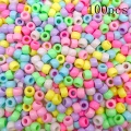 Koraliki kulki oponki MINI akryl 6mm PASTELOWE pony bead