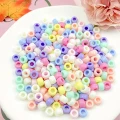 Koraliki kulki oponki MINI akryl 6mm PASTELOWE pony bead