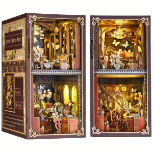 Book nook miniaturowy domek DIY KOLEKCJONER MOTYLI MOTYLE 
