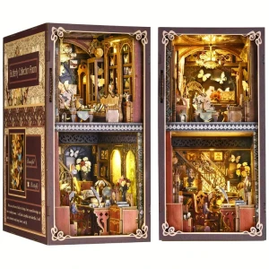Book nook miniaturowy domek DIY KOLEKCJONER MOTYLI MOTYLE 