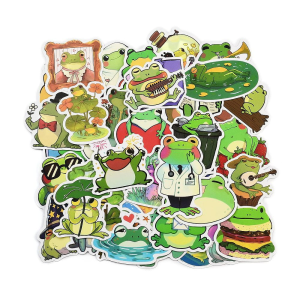 NWL08 Naklejki STICKER BOMB WLEPY wlepki ŻABA ŻABKA ŻABKI 50szt