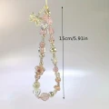 Smycz zawieszka brelok do telefonu koraliki KOKARDA KAWAII COQUETTE