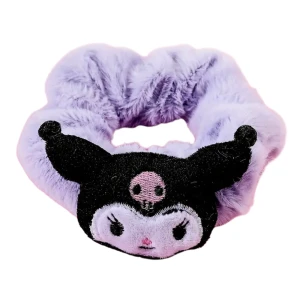 Gumka do włosów scrunchie frotka GUMKA KUROMI fioletowa 