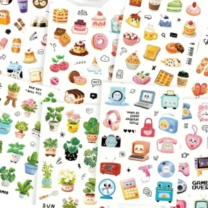 W172 Naklejki STICKER BOMB WLEPY wlepki BOOKS MIKS LIFE STYLE 8 arkuszy 