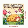 Książka kolorowanka INTO GARDENS Coco Wyo oryginalna z Tiktoka