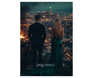OVERLAY #5 wstawka ozdobna ilustracja do książki INVICTUS