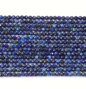 KN63 Kamień LAPIS LAZULI koraliki FASETOWANE FASETY naturalny 3mm 10szt