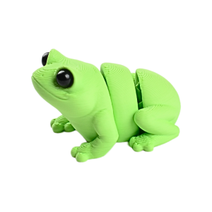FD3 Figurka 3d drukowana fidget zielona ŻABA ŻABKA frog