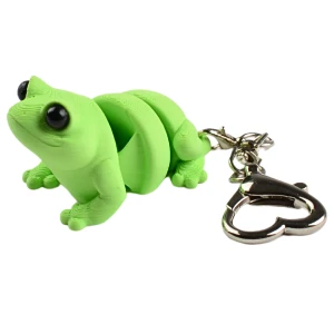 FD17 Brelok Figurka 3d drukowana fidget ŻABA ZABKA RZEKOTKA
