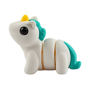 FD24 Figurka 3d drukowana fidget KUCYK PONY JEDNOROŻEC UNICORN