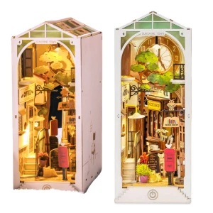 TGB02 Book nook miniaturowy domek DIY Rolife SUNSHINE TOWN Księgarnia 