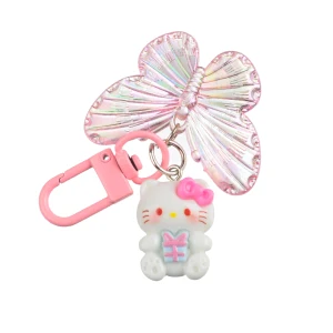 BR16 Brelok breloczek HELLO KITTY MOTYL zawieszka prezent 