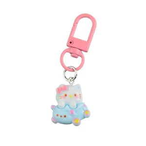 BR17 Brelok breloczek HELLO KITTY KAWAII zawieszka samochodzik auto 