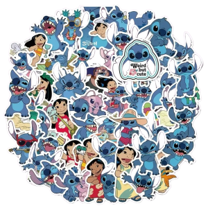 W204 Naklejki STICKER BOMB WLEPY wlepki Stitch Hawaje 50szt. 