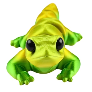 FD32 Figurka 3d drukowana fidget JASZCZURKA cieniowana zielona