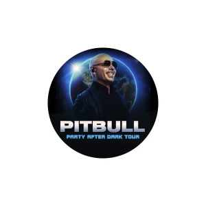 PRZ5 Przypinka button badzik PITBULL Pitbull RAPER koncert 32mm M