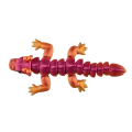 Figurka 3d drukowana fidget SMOK z rogami ombre różowy pomarańczowy