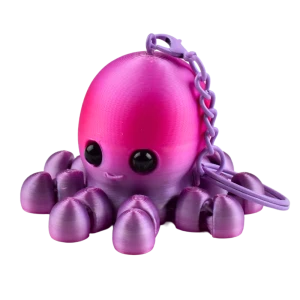 FD39 Brelok Figurka 3d drukowana fidget OŚMIORNICA OKTOPUS