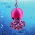 Brelok Figurka 3d drukowana fidget OŚMIORNICA OKTOPUS