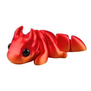 FD41 Figurka 3d drukowana fidget SMOK cieniowana czerwona
